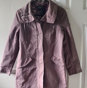 Ann Taylor Mauve Trench Coat